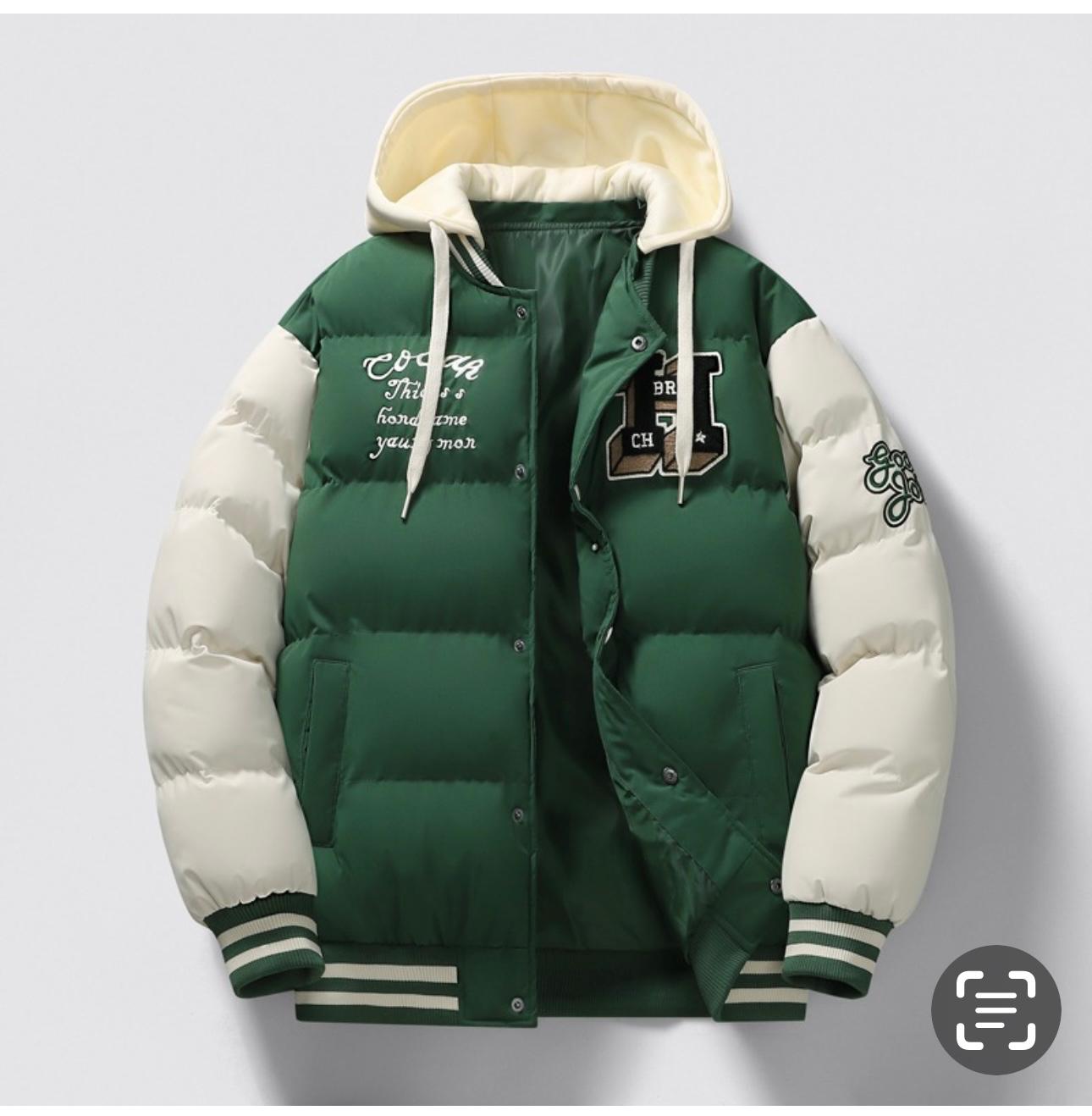 Varsity Puffer Jacket