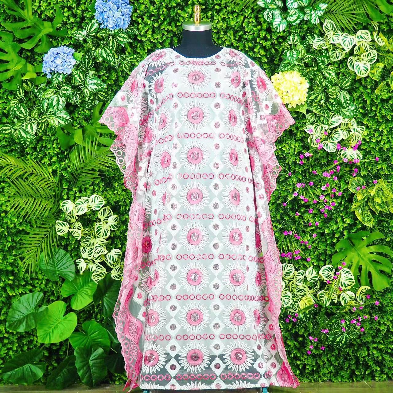 Floral Print Swiss Voile Dress