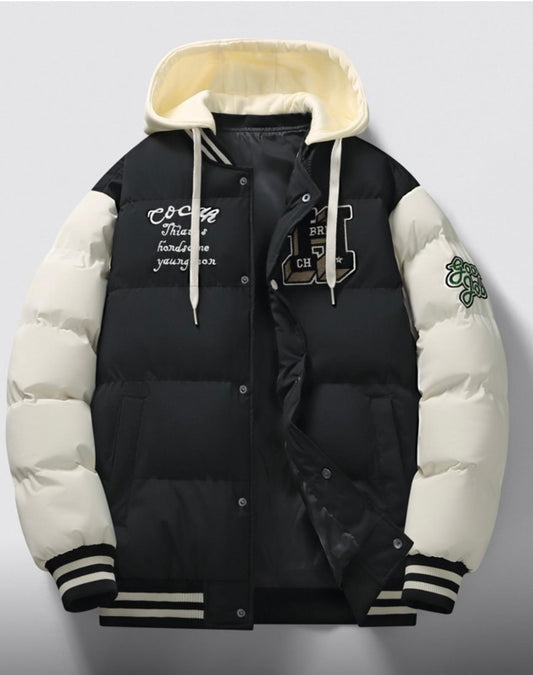 Varsity Puffer Jacket
