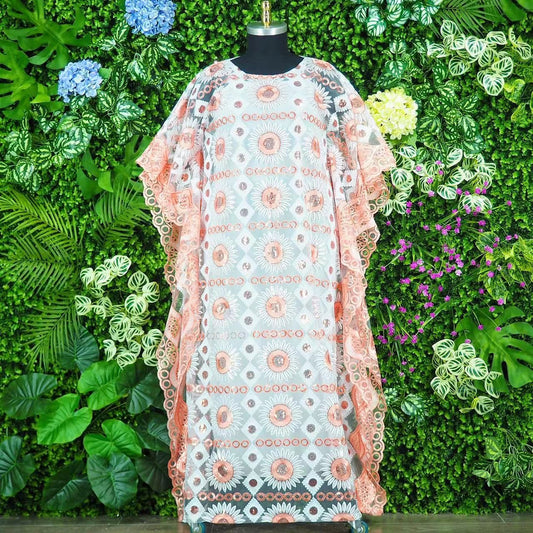 Floral Print Swiss Voile Dress